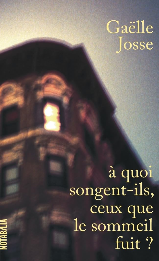 A quoi songent-ils, ceux que le sommeil fuit ? 9782889830008
