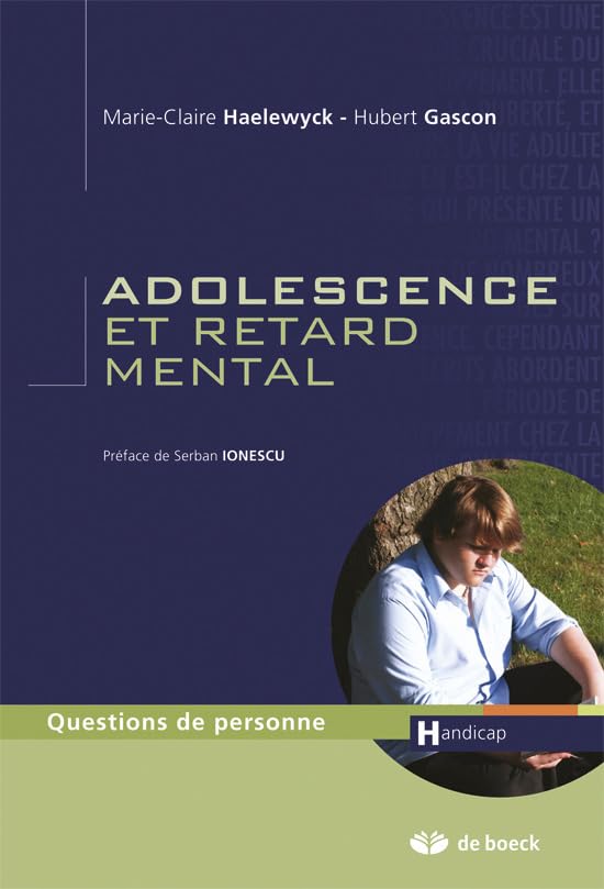 Adolescence et retard mental 9782804162504