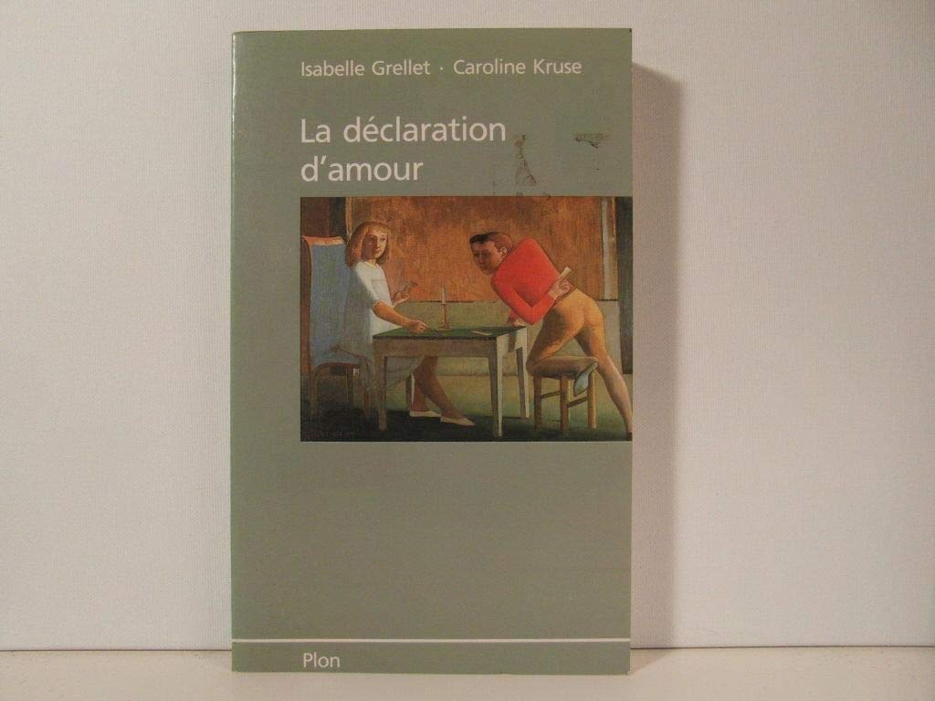 La déclaration d'amour 9782259022323