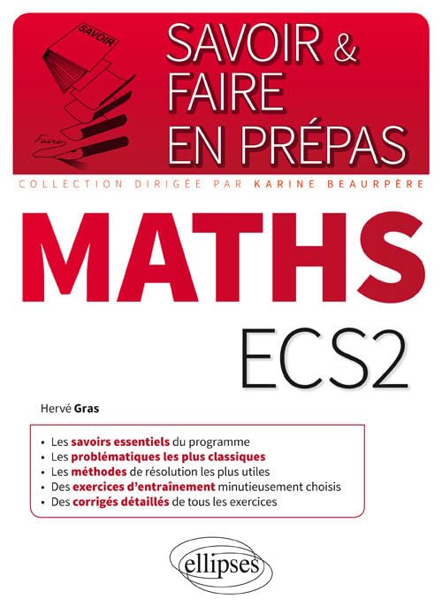 Mathématiques ECS2 9782340015524