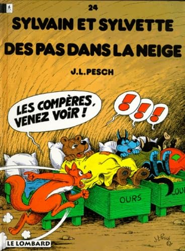 Sylvain et Sylvette, tome 24 : Des pas dans la neige 9782803609482