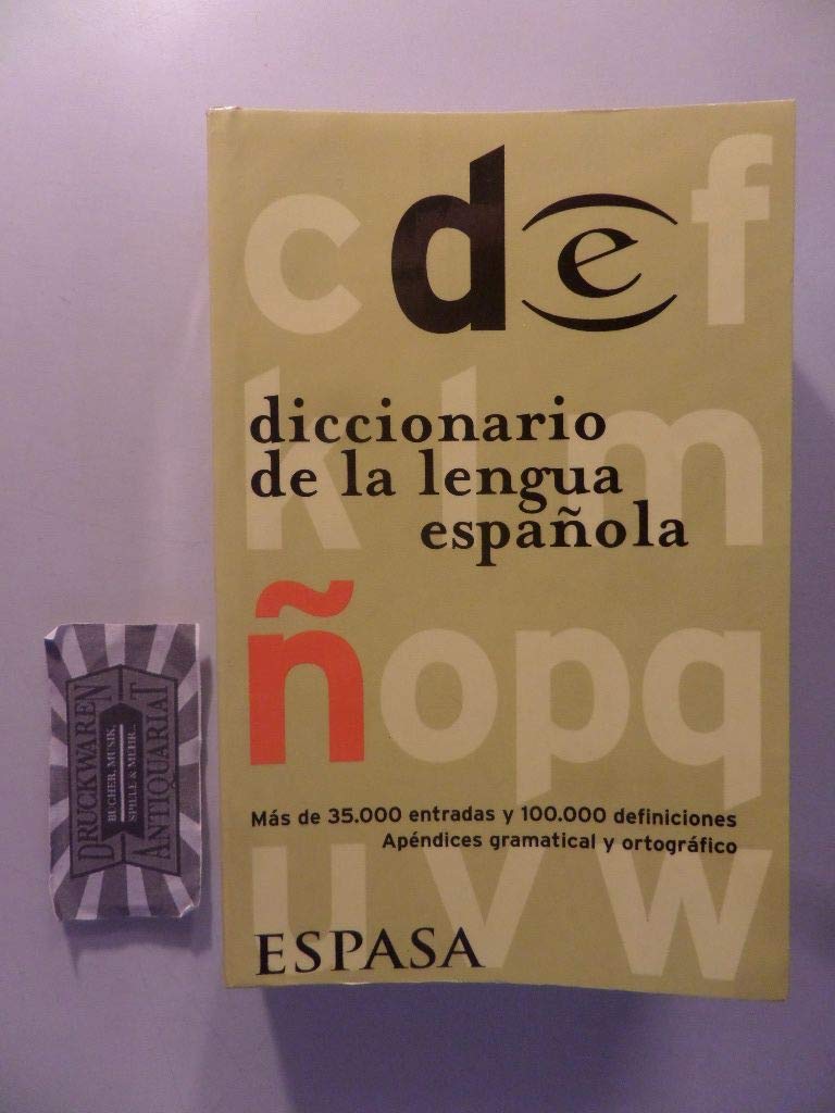 Diccionario de la lengua espanola 9788423981267