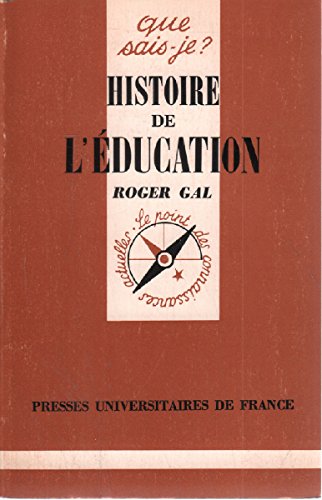 Histoire de l'éducation 9782130402626