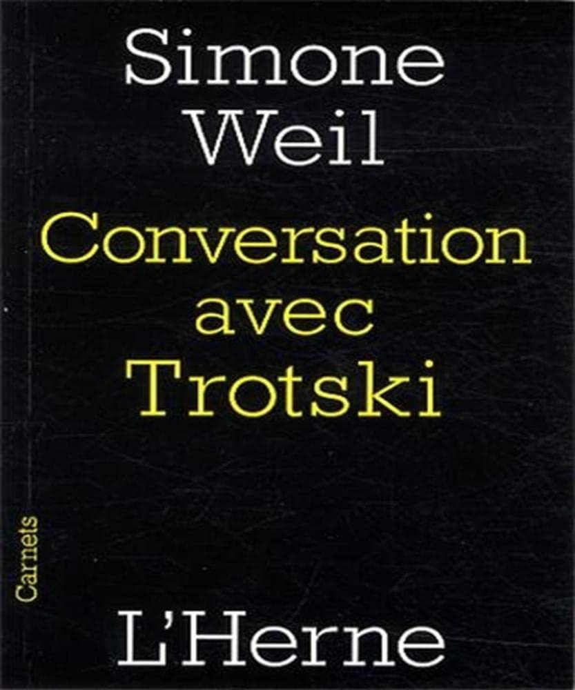 conversation avec trotski 9782851972637
