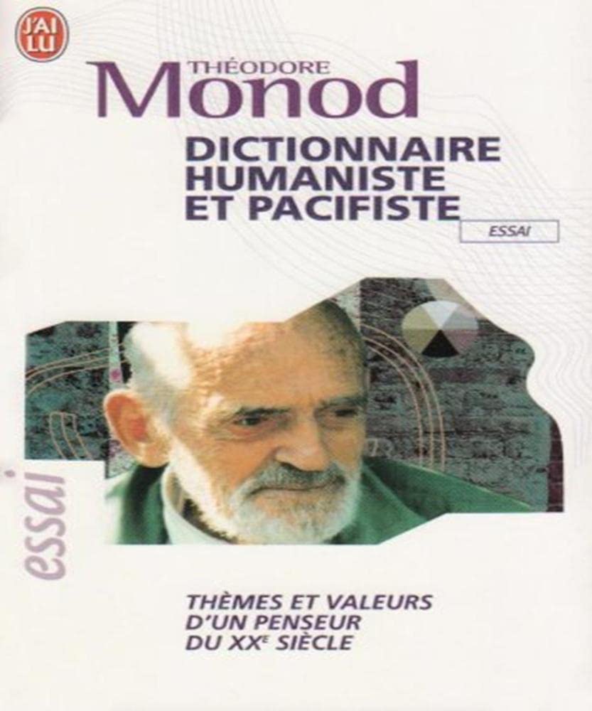 Dictionnaire humaniste et pacifiste 9782290353653
