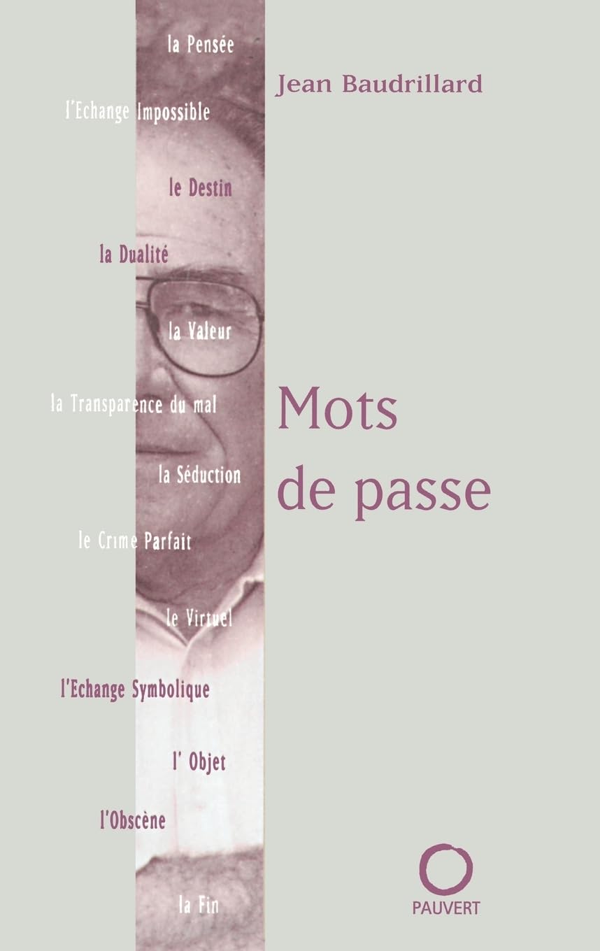 Mots de passe 9782720213984