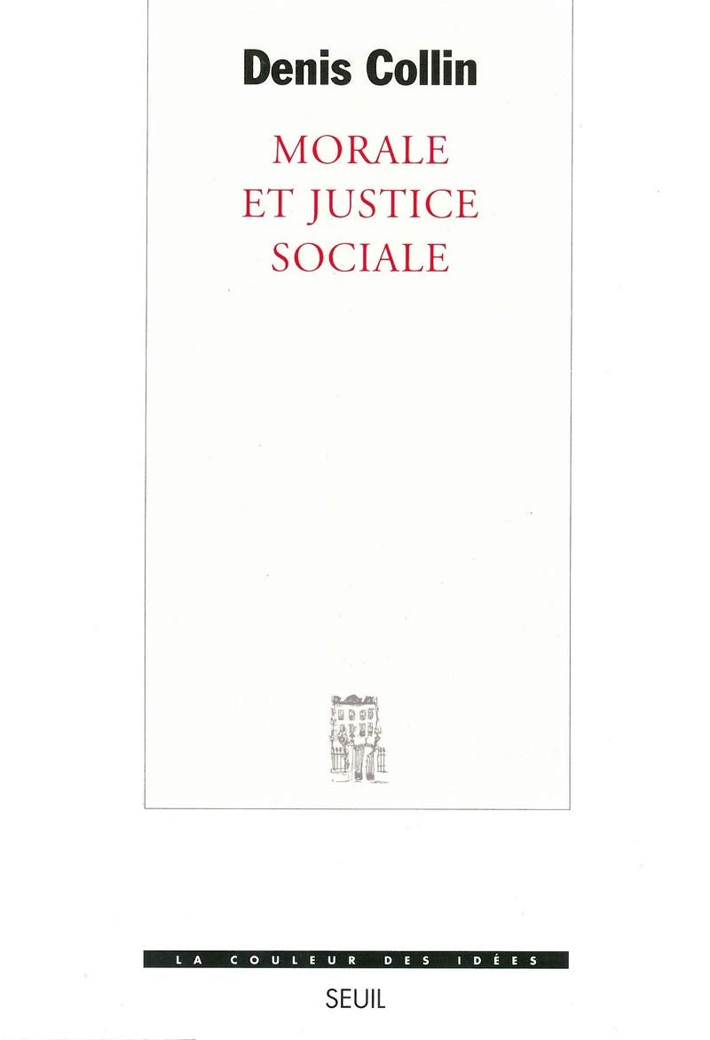 Morale et justice sociale 9782020478496