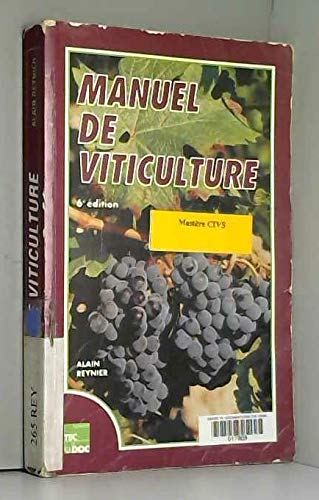 Manuel de viticulture 9782852067752