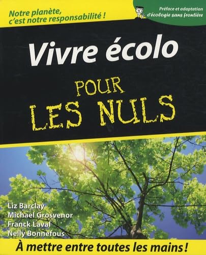 VIVRE ECOLO POUR LES NULS 9782754007078