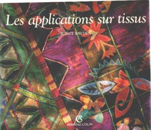 Les applications sur tissus 9782200372712