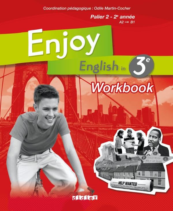 Enjoy English in 3e : Workbook 9782278063642