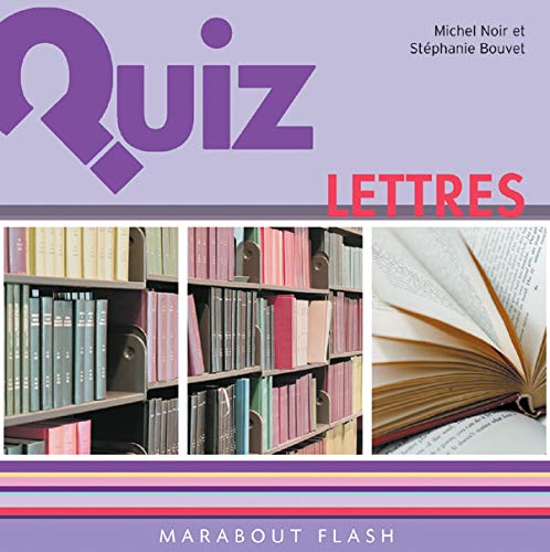 Quiz lettres 9782501045728