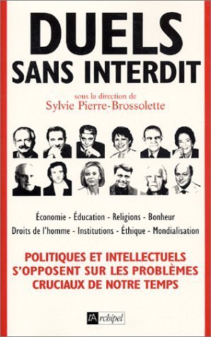 Duels sans interdit 9782841873210