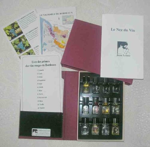 Le Nez du Vin : Les Bordeaux Rouges, 12 arômes (en français) (coffret toile) 9782906518056