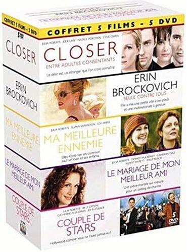 Coffret Julia Roberts : closer , erin brockovich , ma meilleure ennemie , le mariage de mon meilleur ami , couples de stars 3333290006863
