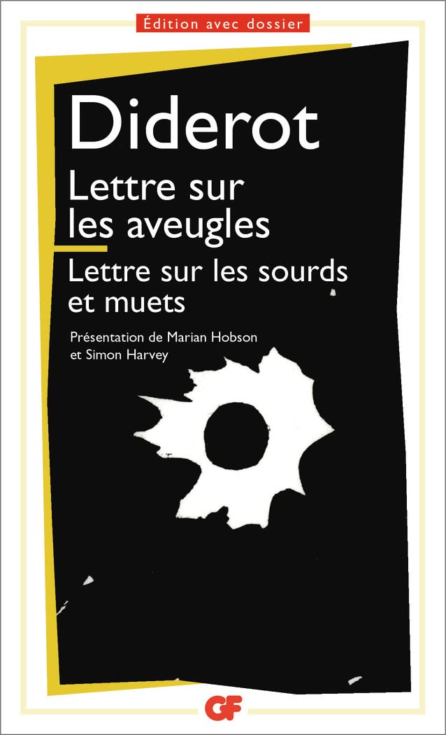 Lettre sur les aveugles - Lettre sur les sourds et les muets 9782080710819