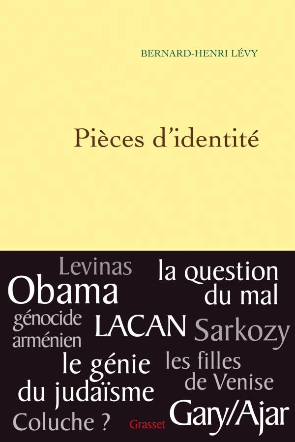 Pièces d'identité : Questions de principe 11 9782246767916