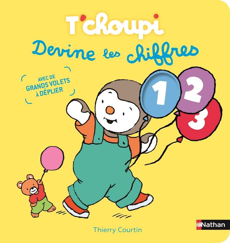 T'choupi devine les chiffres - Dès 2 ans 9782092590317