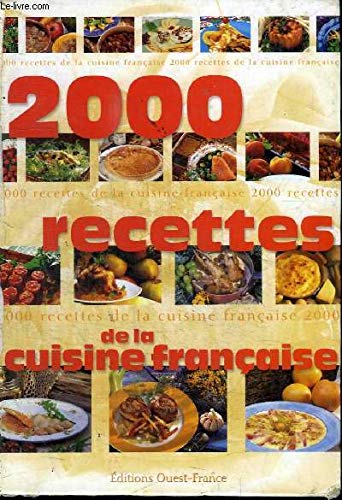 2000 recettes de la cuisine française 9782737326028