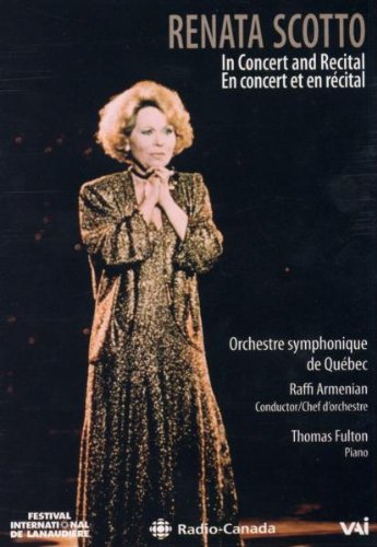 Renata Scotto : In Concert and Recital 0089948430698