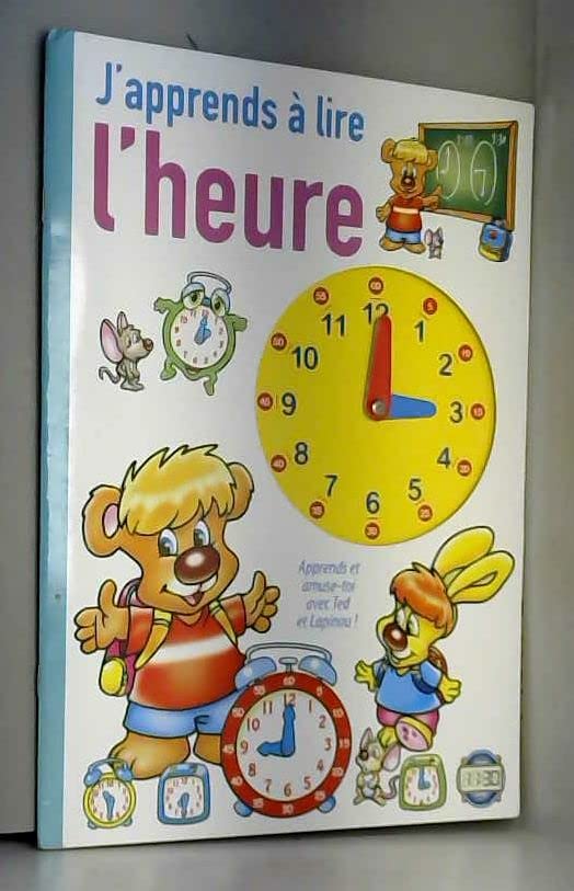 NC - J apprends à lire l heure 9782754216869