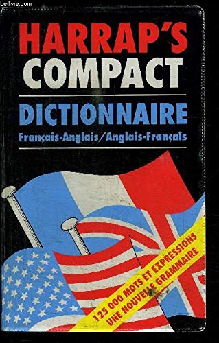 Harrap's compact dictionnaire: Anglais-français, français-anglais 9780245502705