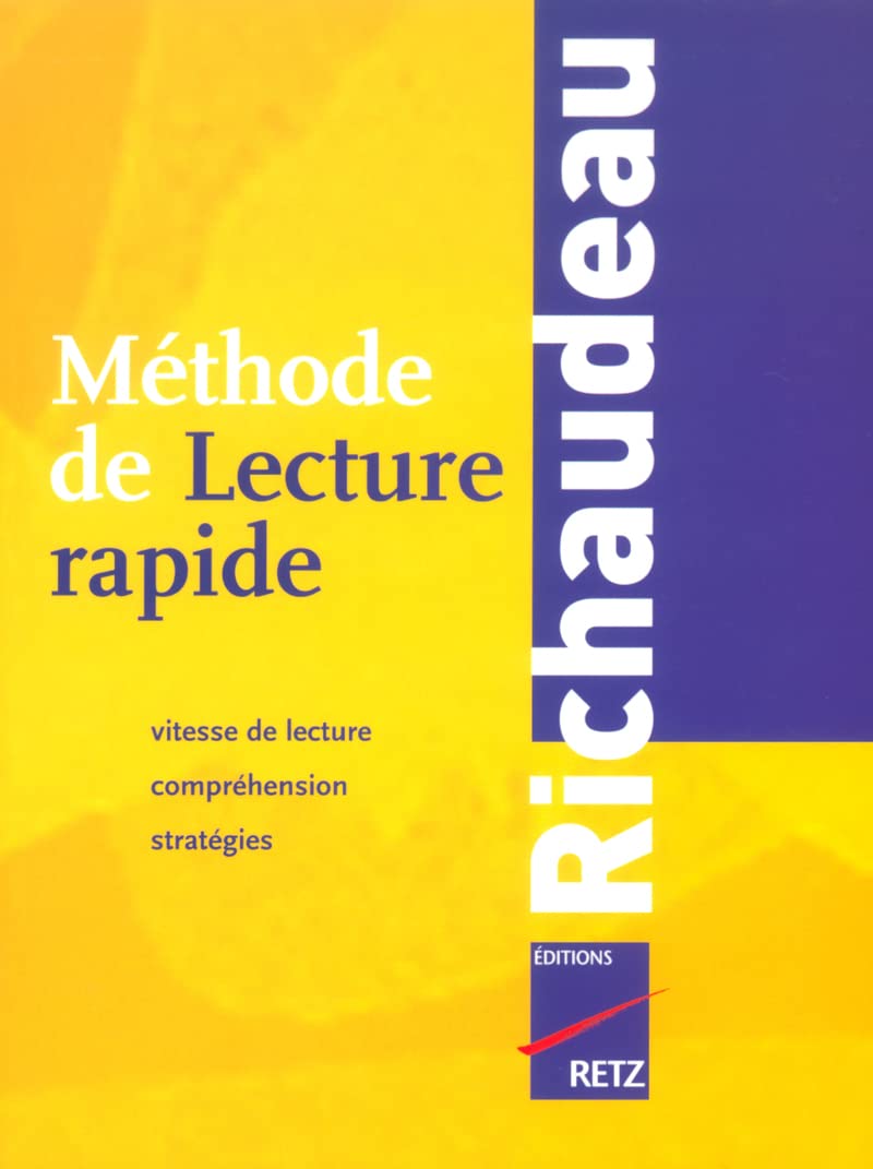 Methode de Lecture rapide 9782725623436