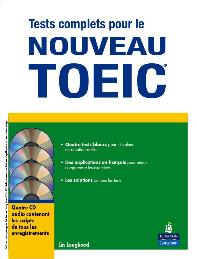 Préparation au Toeic: Tests Complets 4ème Ed. avec 4 CD 9782744073250