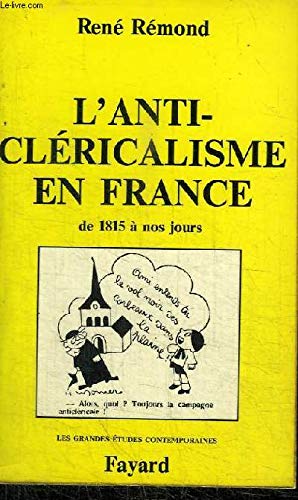 L'Anticléricalisme en France 9782213003221