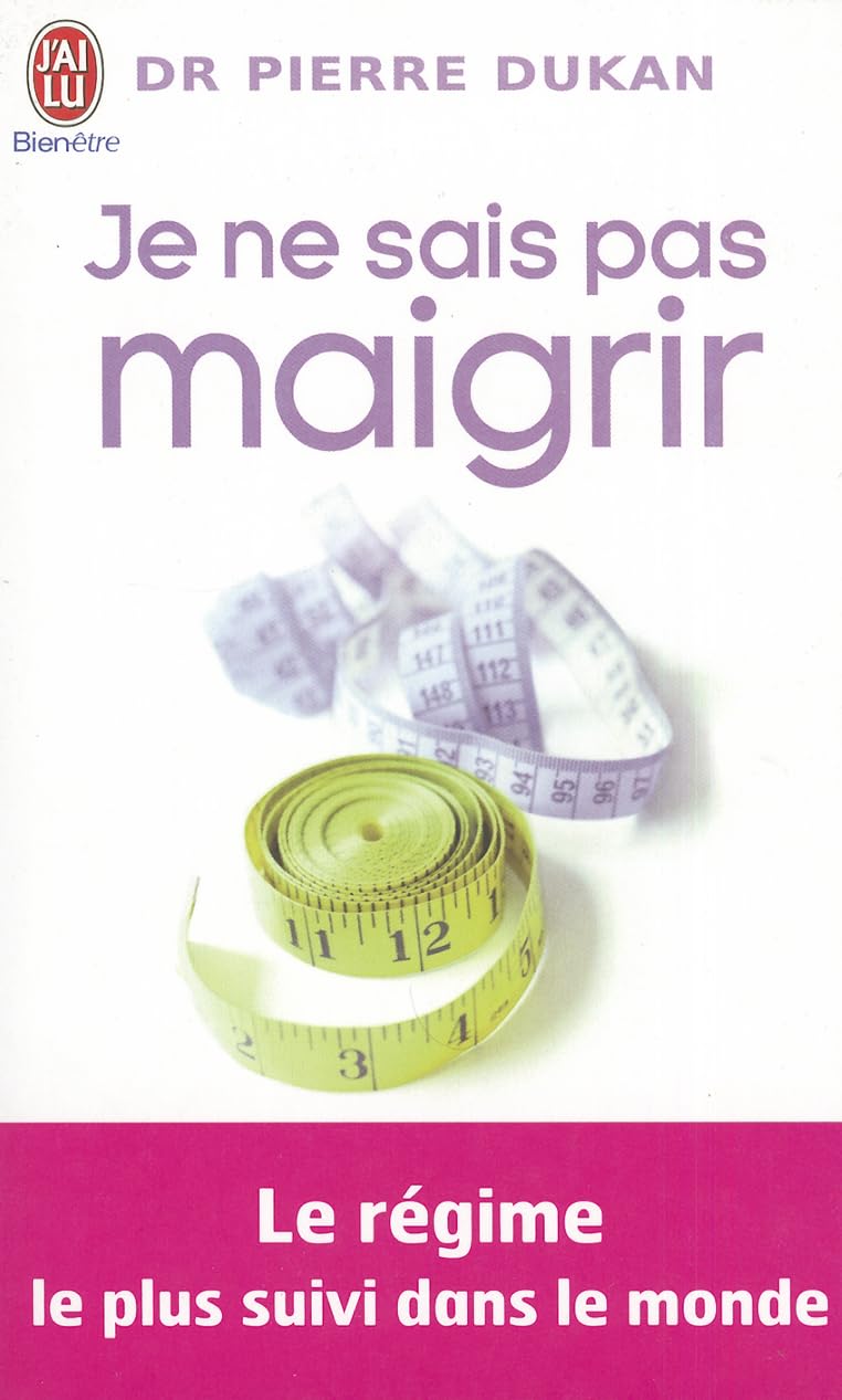 Je ne sais pas maigrir 9782290032237