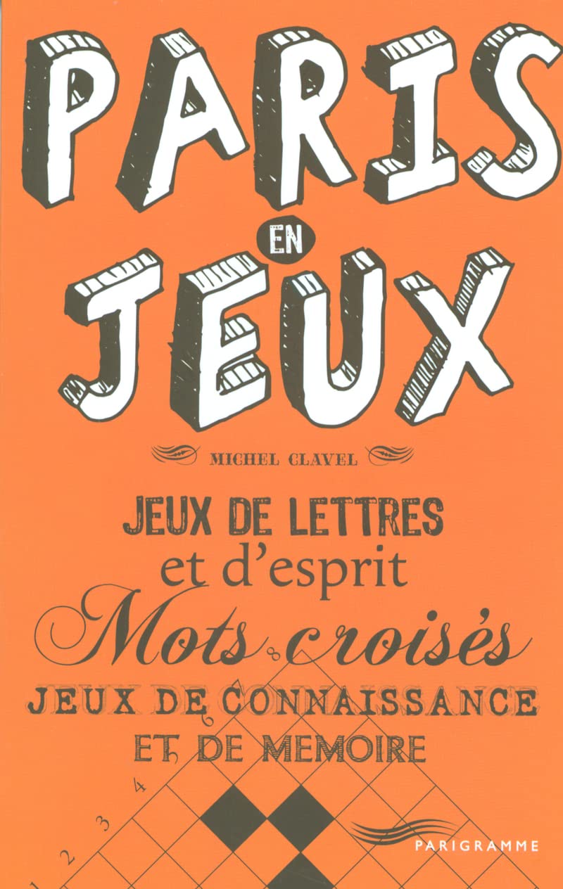 Paris en jeux 9782840964322