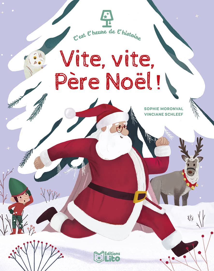 C'est l'heure de l'histoire - Vite, vite Père Noël ! Dès 3 ans 9782244407883