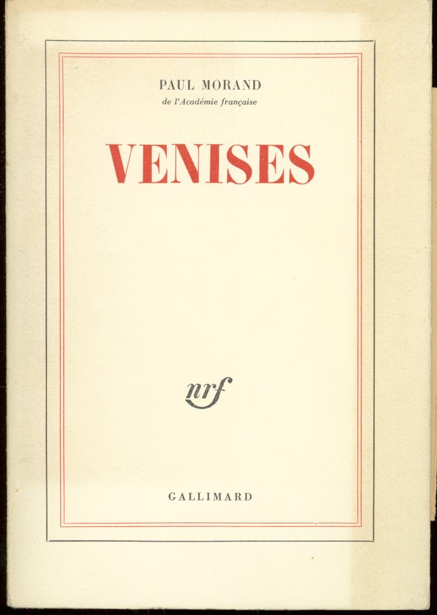 Venises 9782070277865
