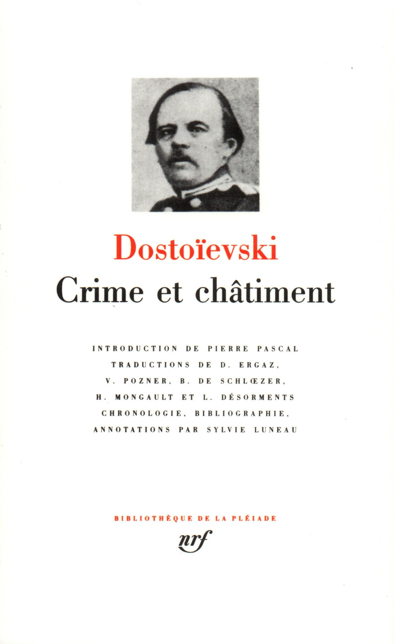 Dostoïevski : Crime et châtiment 9782070101740