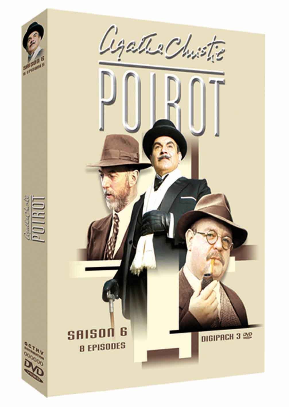 Agatha Christie : Poirot - Saison 6 - Coffret 4 DVD 3348467414518