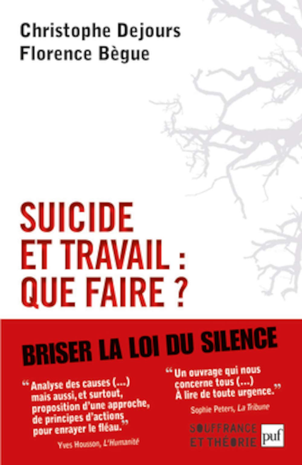 Suicide et travail : que faire ? 9782130576488