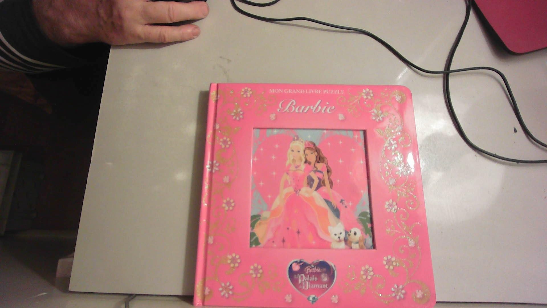 Mon grand livre puzzle barbie 9782754204750