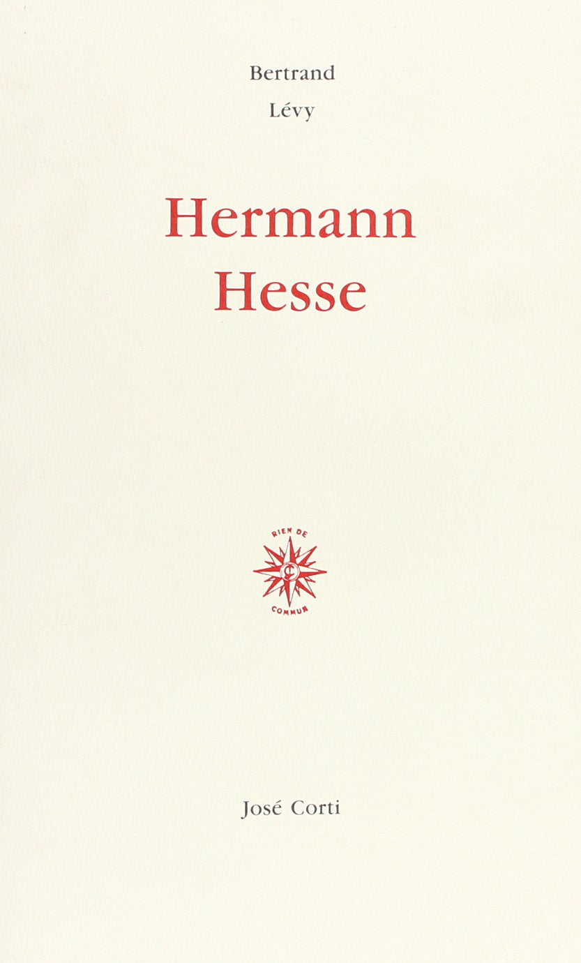 Hermann Hesse 9782714304520