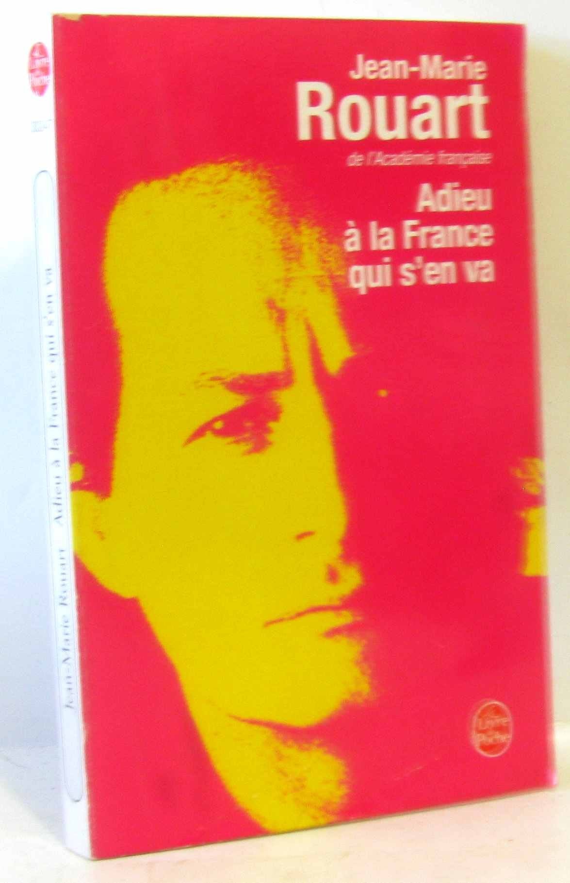 Adieu à la France qui s'en va 9782253112181