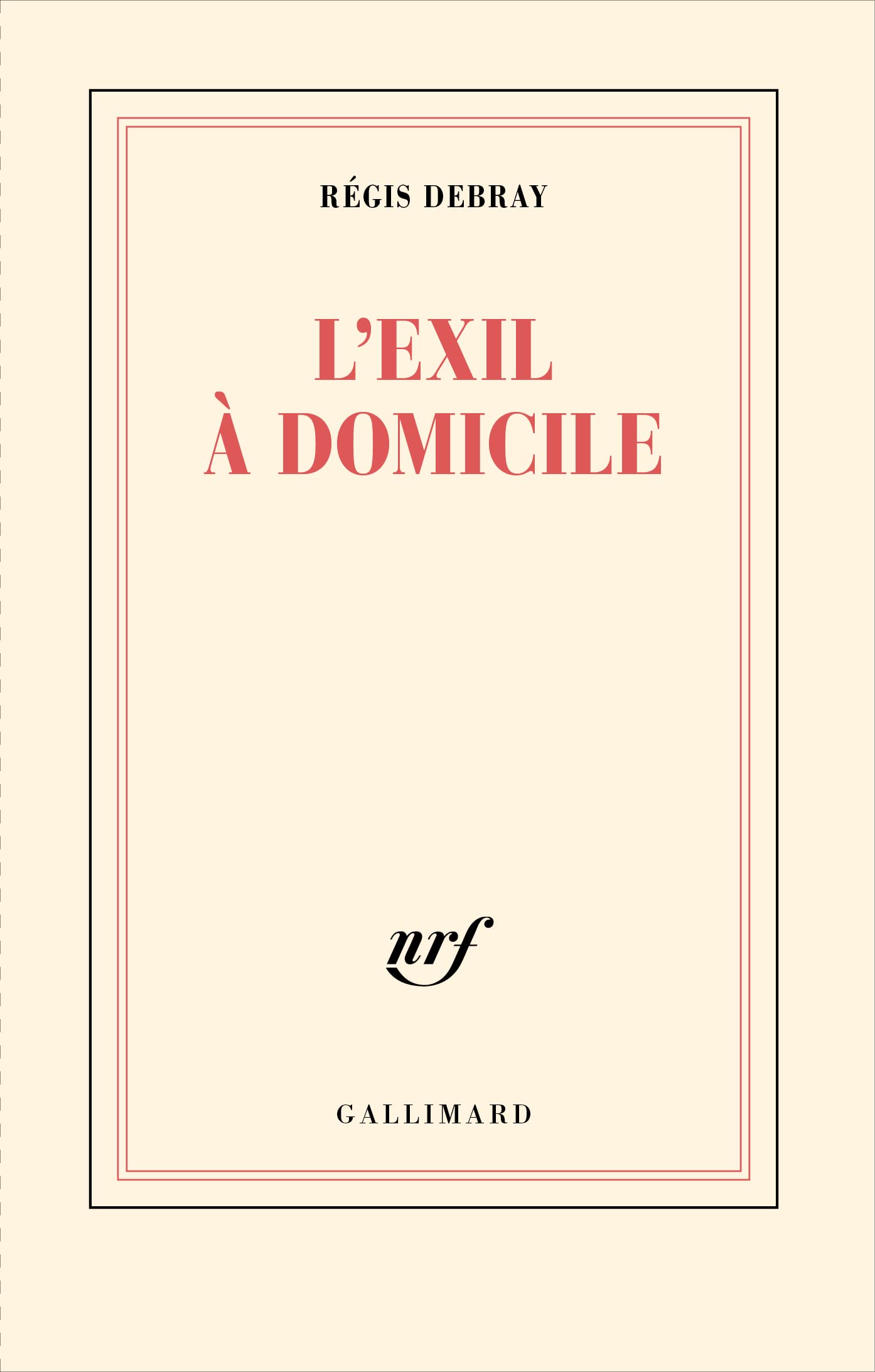L'exil à domicile 9782073005199