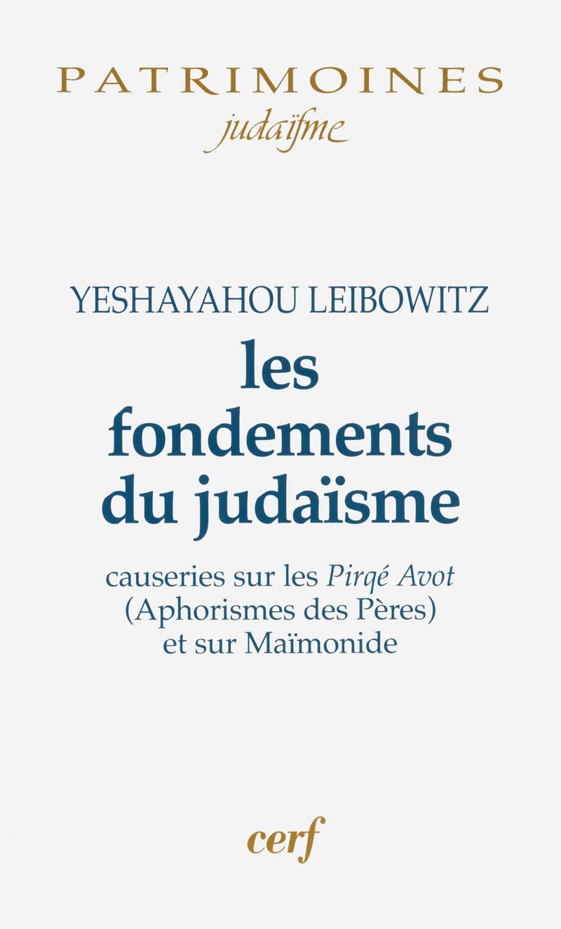 Les fondements du Judaïsme 9782204082990
