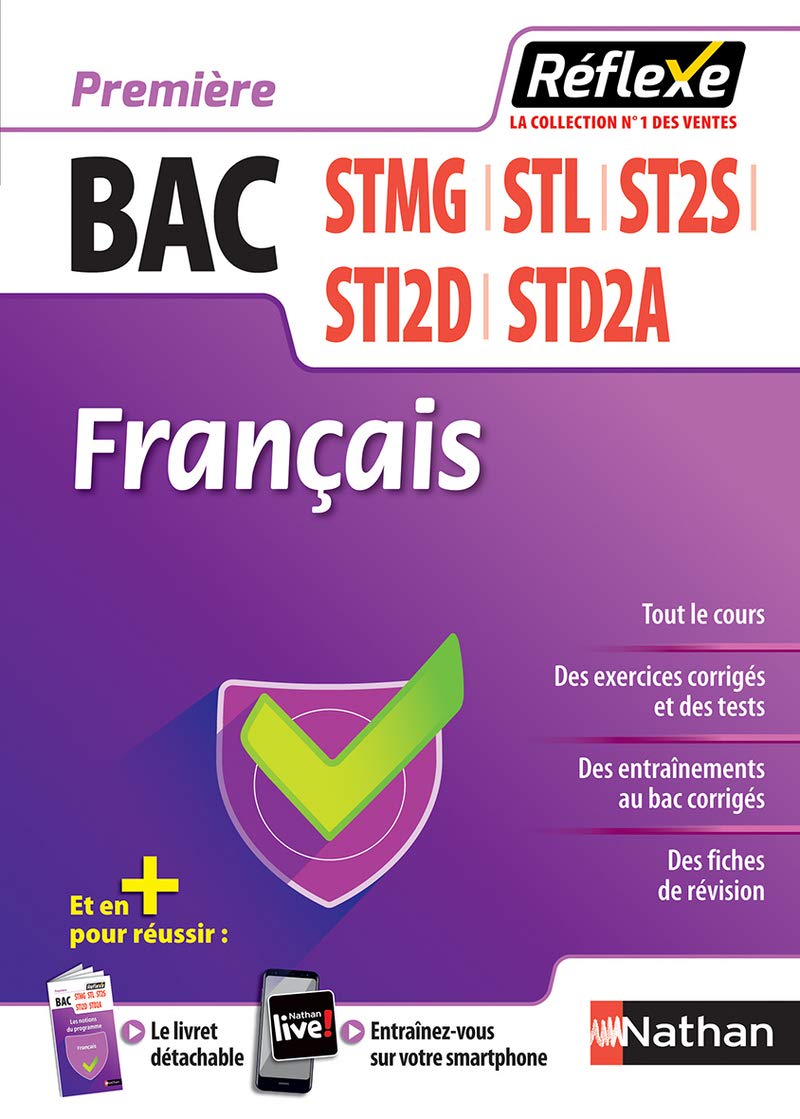 Français - 1ère STMG-ST2S-STI2D-STD2A-STL 9782091651514