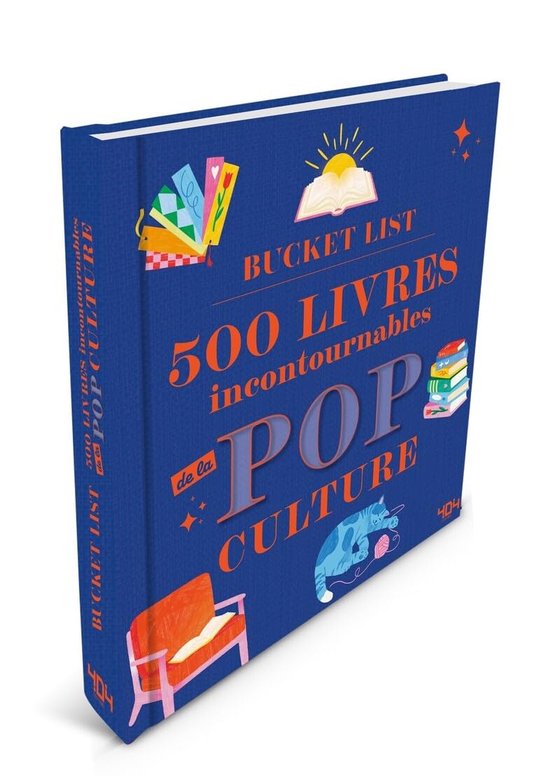 Ma Bucket List spécial livres de la pop culture – 500 livres incontournables - Bucket List – Listes à cocher – Secret Santa – Livre à offrir 9791032410127