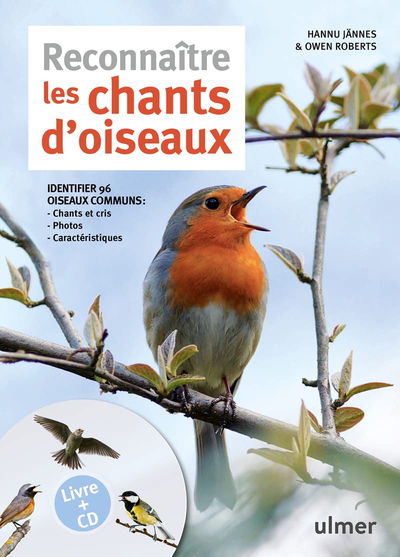 Reconnaître les chants d'oiseaux + CD 9782841388554
