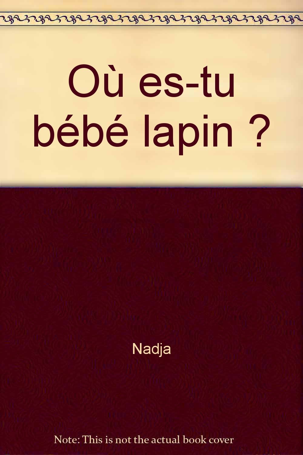 Où es-tu bébé lapin ? 9782070579365