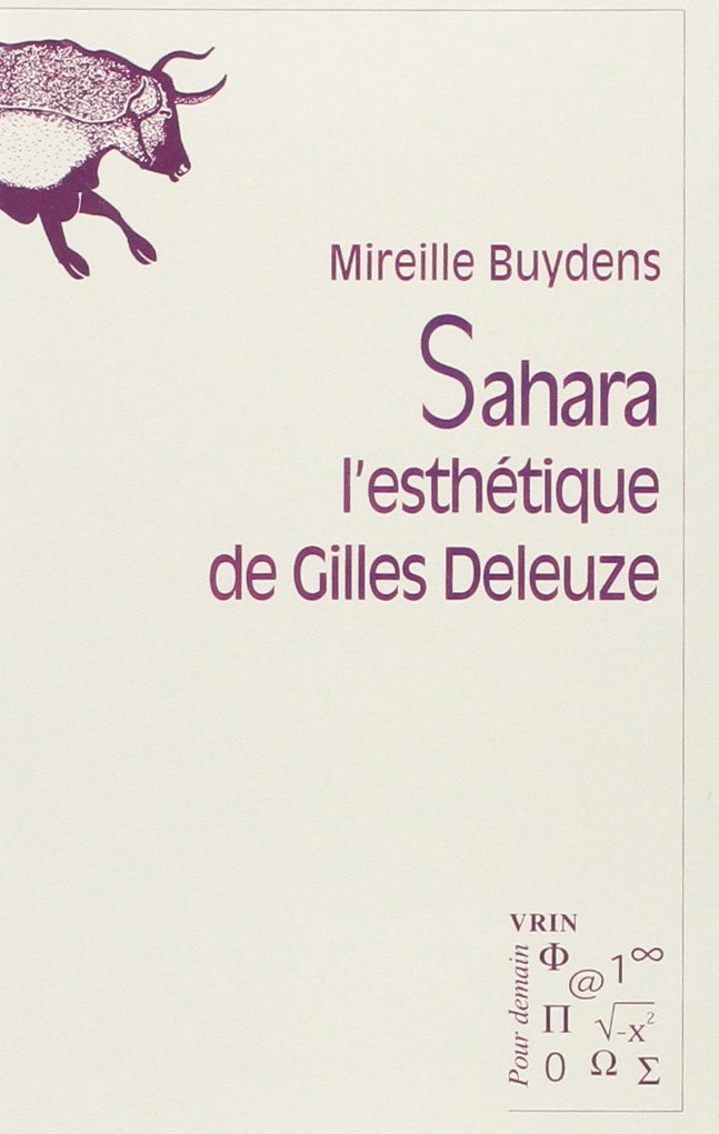 Sahara : L'esthétique de Gilles Deleuze 9782711617647