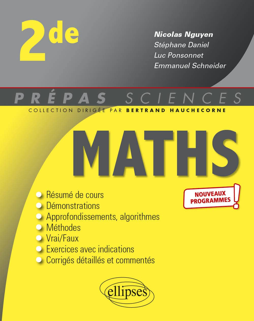 Maths - 2de - 2e édition 9782340034990