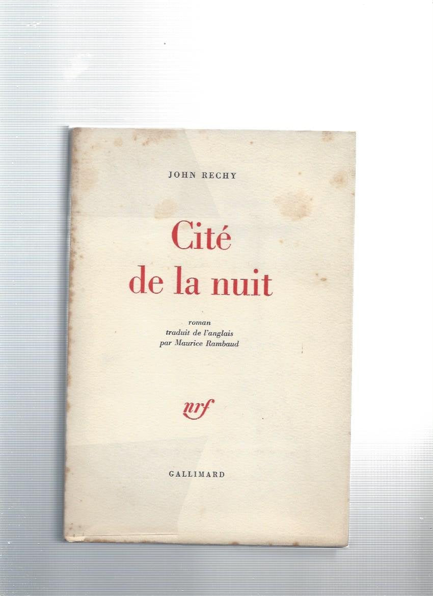 Cité de la nuit 9782070253685