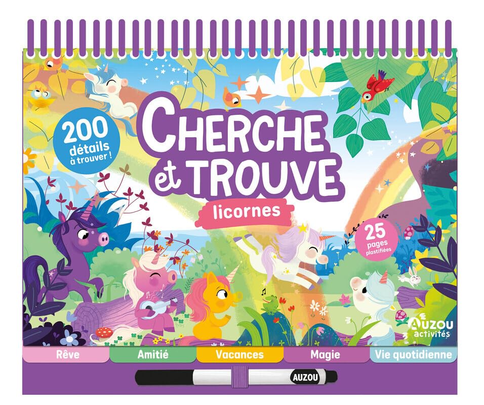 Cherche et trouve - Licornes 9791039552318