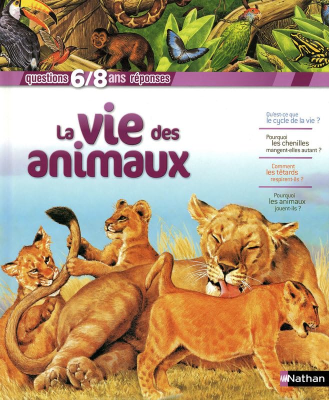 VIE DES ANIMAUX 9782092523421